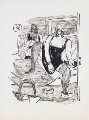 Morning, plate 11 from the portfolio ‘Day and Dream’ (1946)
