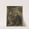 Morning Visit (1796) by Adriaan de Lelie