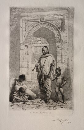 Moroccan Family (1862)