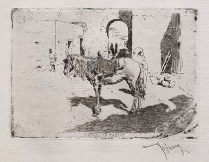 Moroccan Horse (c. 1862)