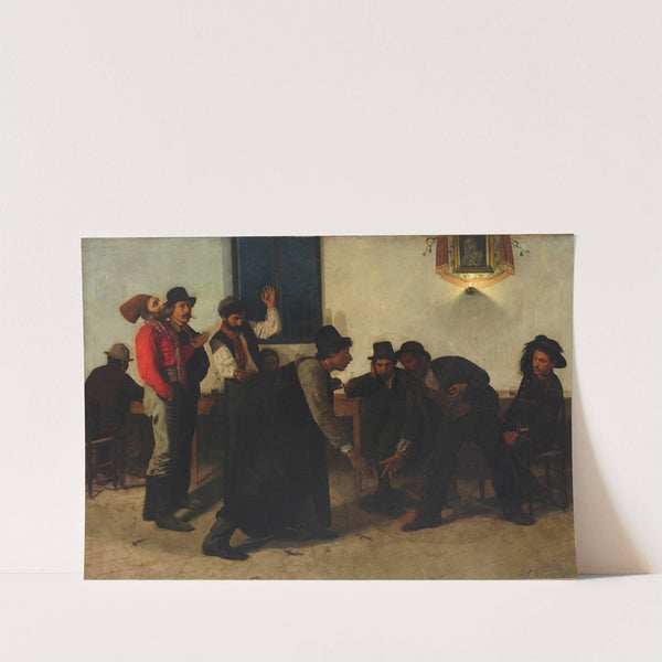 Morra players (1874) by Aleksander Gierymski