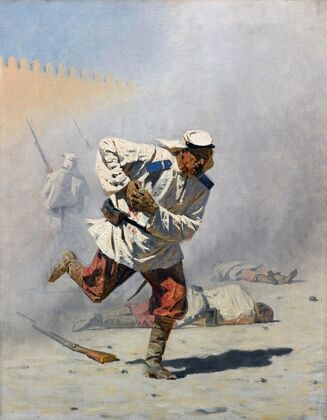Mortally wounded