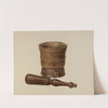 Mortar and Pestle (c. 1940) by Hester Duany