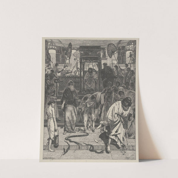 Moses and Aaron Before Pharoah (1863–81) by Edward John Poynter