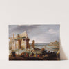 Moses and Aaron Changing the Rivers of Egypt to Blood (1631) by Bartholomeus Breenbergh