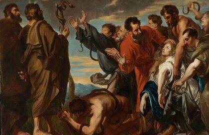 Moses And The Brazen Serpent