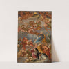 Moses And The Fathers Of The Latin Church With Music-Making Angels by Vito D&#039;anna