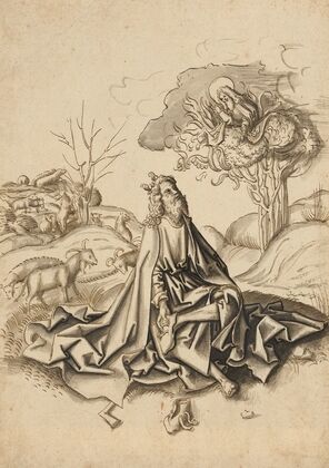 Moses at the burning bush