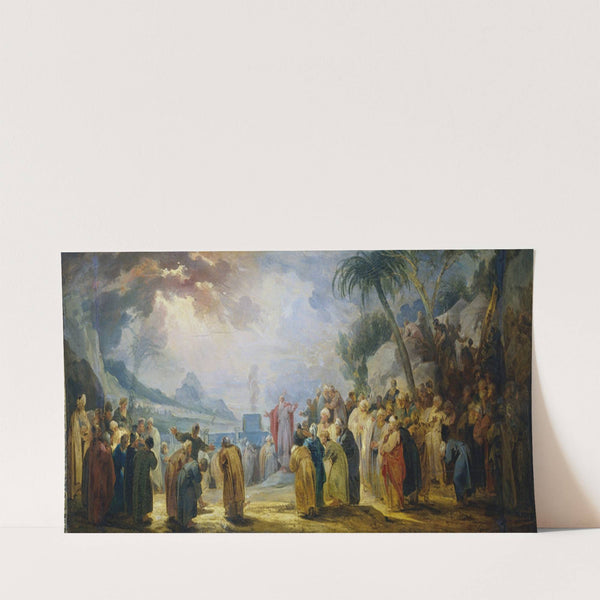 Moses Choosing the seventy Elders (1736 - 1737) by Jacob de Wit