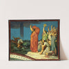 Moses Commanding the Waters to Close upon the Egyptian Host (1858) by Jean-Hippolyte Flandrin