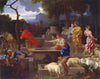 Moses Defending the Daughters of Jethro (17th century)
