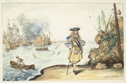 Moses op de kust bij Harwich
