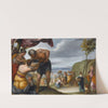 Moses Striking The Rock by Juan Antonio De Frias y Escalante