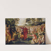 Moses Striking the Rock by Jacopo Tintoretto