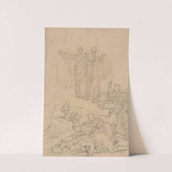 Moses Striking the Rock by Richard Westall