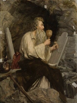 Moses with Ten Commandments