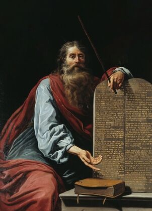 Moses with the Tablets of the Law