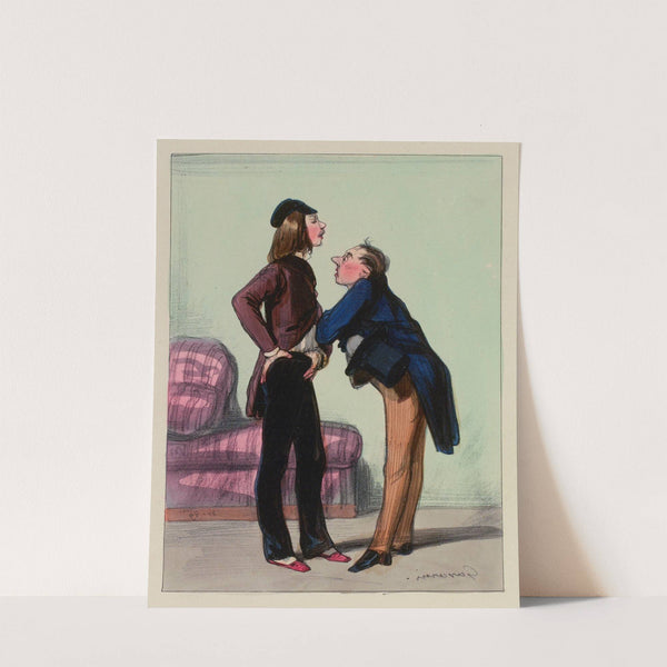 Mosieu j’suis Cocardeau (1838-1840) by Paul Gavarni