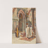 Moslems at Prayer by P. Pavesi