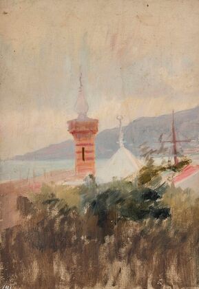 Mosque in Alupka. From the journey to Crimea