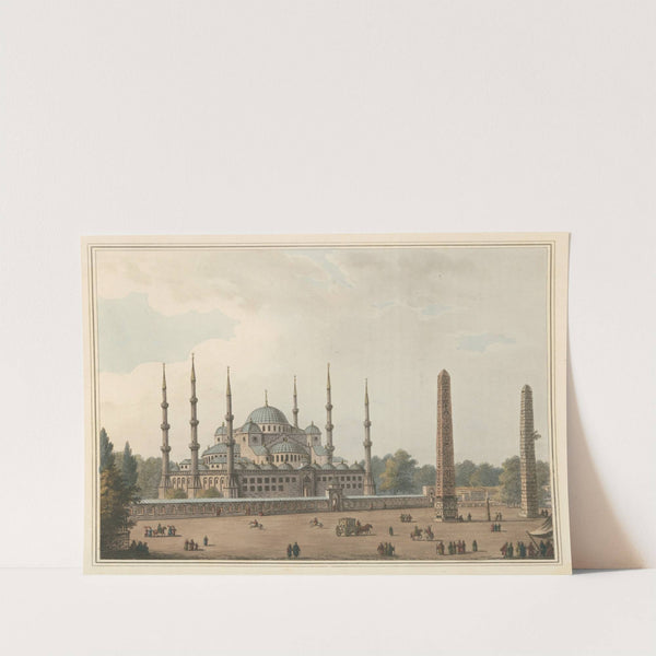 Mosque of Sultan Achmet by Luigi Mayer