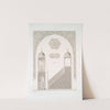 Mosquée cathédrale de Qous; ensemble et détails du mimbar (XIIe. siècle) by Émile Prisse d&#039;Avennes