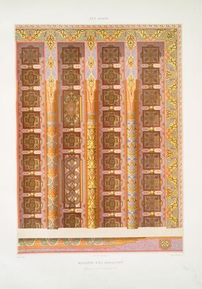 MosquÃ©e d’El-Bordeyny; dÃ©tails du grand plafond — size preview