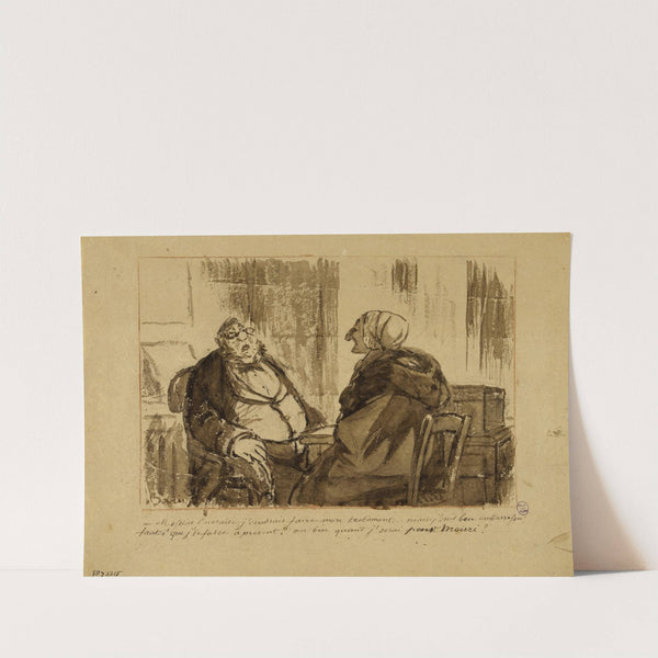 &#039;Mossieur l&#039;notaire j&#039;voudrais&#039; by Jules-Jean-Antoine Baric