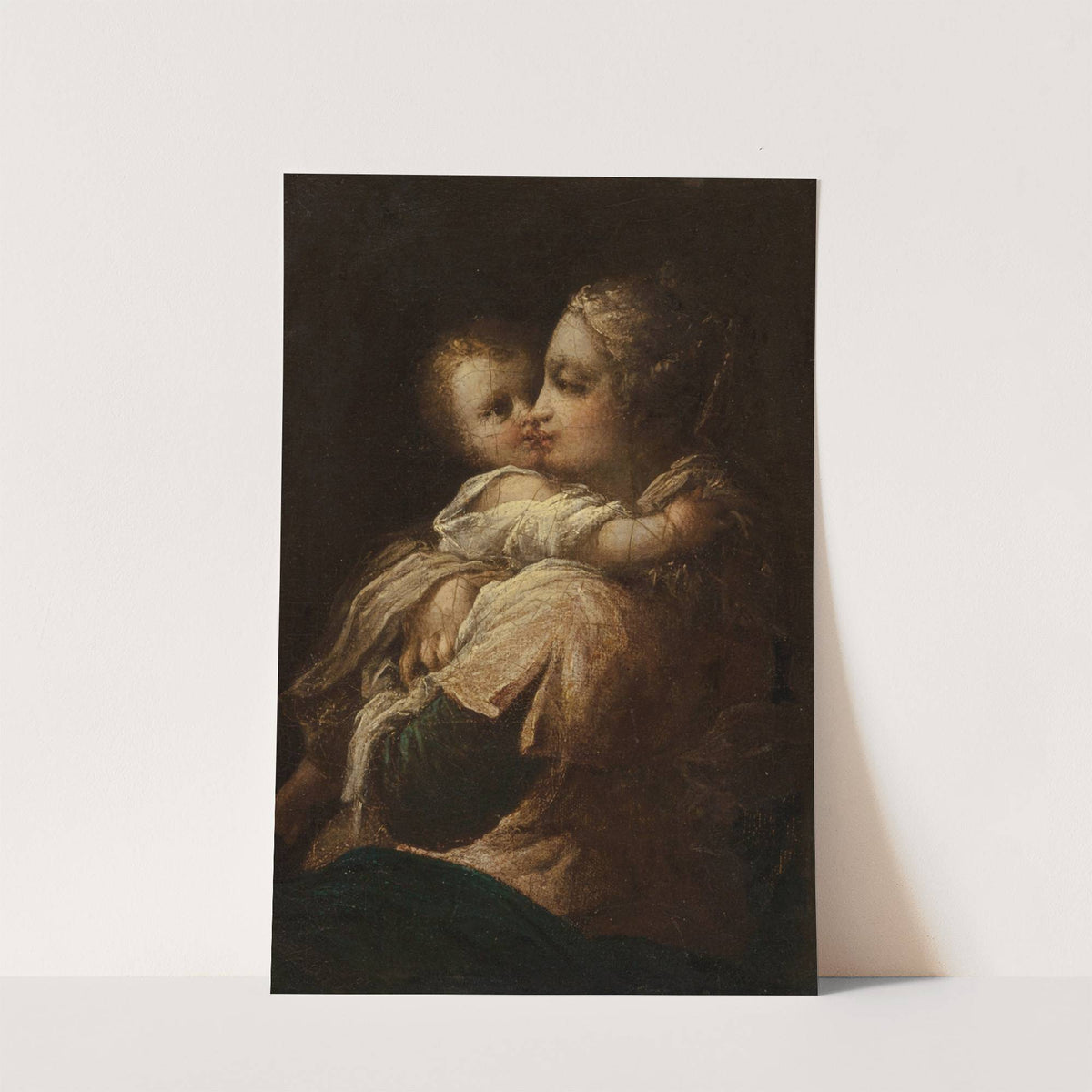 Mother and Child by Circle Of Jean-Honoré Fragonard