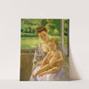 Mother and Child in the Conservatory (1906) by Mary Cassatt