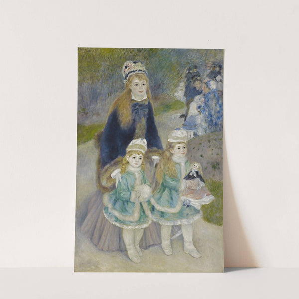 Mother and Children (La Promenade) by Pierre-Auguste Renoir