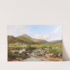 Mother and Children near Capel Curig, North Wales by David Bates