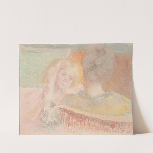 Mother Combing Sara’s Hair (No. 2) (circa 1905-1915) by Mary Cassatt