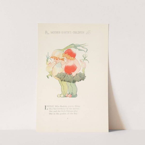 Mother Earth’s children; the frolics of the fruits and vegetables Pl.01 (1914) by Marion T. Ross