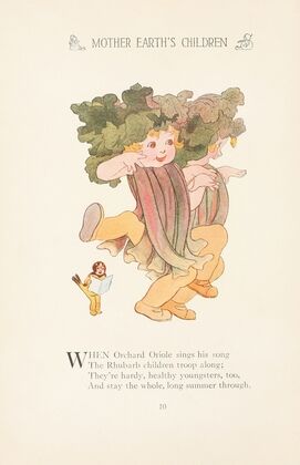 Mother Earth’s children; the frolics of the fruits and vegetables Pl.02