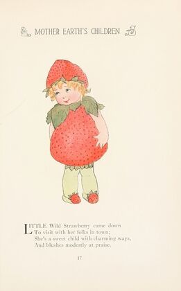 Mother Earth’s children; the frolics of the fruits and vegetables Pl.09