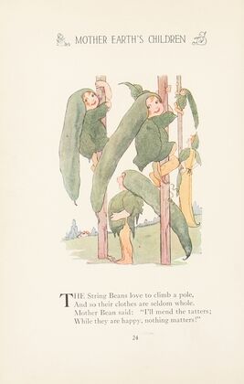 Mother Earth’s children; the frolics of the fruits and vegetables Pl.16