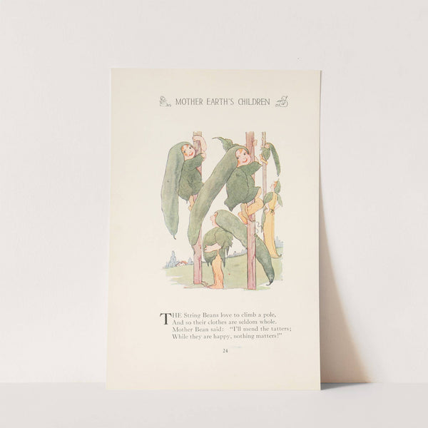 Mother Earth’s children; the frolics of the fruits and vegetables Pl.16 (1914) by Marion T. Ross