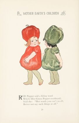 Mother Earth’s children; the frolics of the fruits and vegetables Pl.20