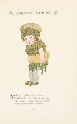 Mother Earth’s children; the frolics of the fruits and vegetables Pl.35