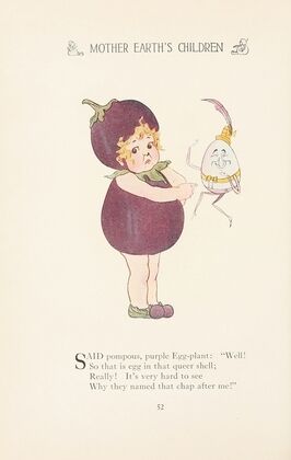 Mother Earth’s children; the frolics of the fruits and vegetables Pl.44