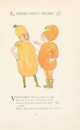 Mother Earth’s children; the frolics of the fruits and vegetables Pl.45