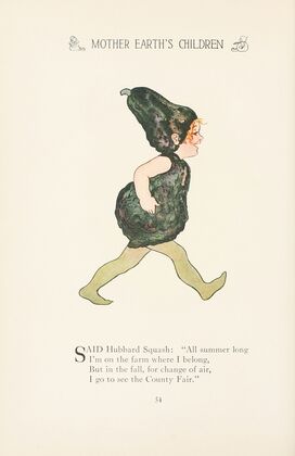 Mother Earth’s children; the frolics of the fruits and vegetables Pl.46