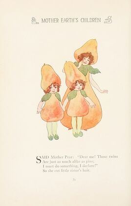 Mother Earth’s children; the frolics of the fruits and vegetables Pl.48