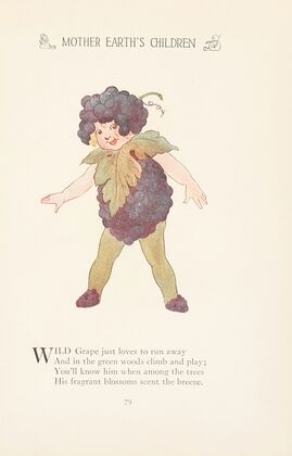 Mother Earth’s children; the frolics of the fruits and vegetables Pl.71