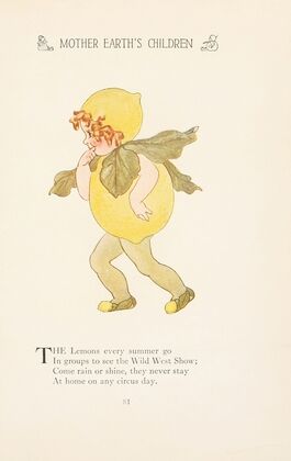 Mother Earth’s children; the frolics of the fruits and vegetables Pl.73