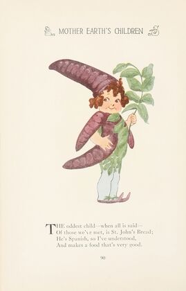 Mother Earth’s children; the frolics of the fruits and vegetables Pl.82