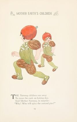 Mother Earth’s children; the frolics of the fruits and vegetables Pl.83