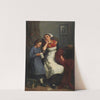 Mother Listening to her Daughter Reading a Letter (1866) by Amédée Guérard
