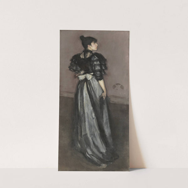 Mother of Pearl and Silver – The Andalusian (1888-1900) by James Abbott McNeill Whistler